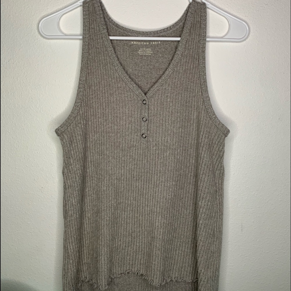 American Eagle Ribbed Tank Top